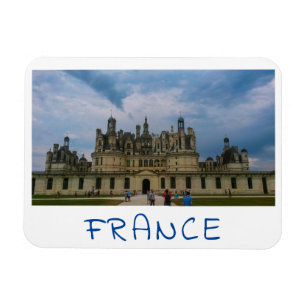 Schloss Château de Chambord Architektur Frankreich Magnet