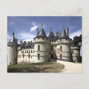 Schloss Chaumont-Sur-Loire. Postkarte