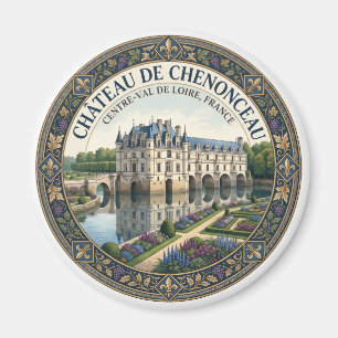 Schloss Chenonceau Chenonceaux Frankreich Magnet