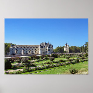 Schloss Chenonceau im Loiretal - Frankreich Poster