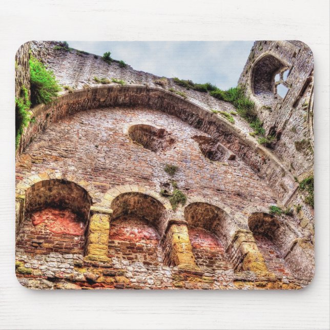 Schloss Chepstow Monmouthshire, Wales, Vereinigtes Mousepad (Vorne)