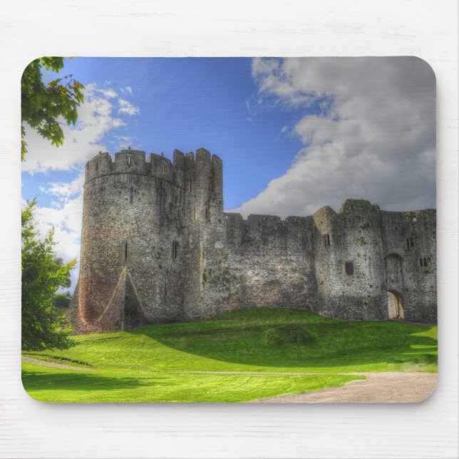 Schloss Chepstow Monmouthshire, Wales, Vereinigtes Mousepad (Vorne)