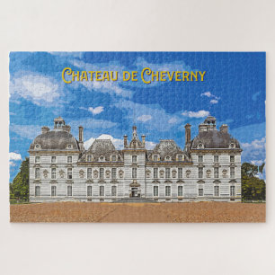 Schloss Cheverny, Loire Tal, Frankreich. Puzzle