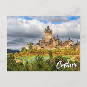 Schloss Cochem, Deutschland Postkarte