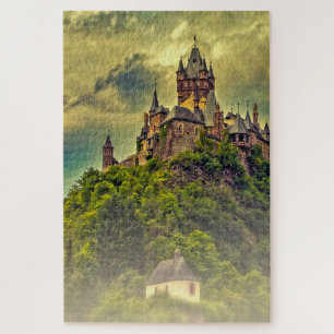 Schloss Cochem Mosel Reichsburg. Puzzle