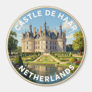 Schloss De Haar Niederlande Historische Sehenswürd Magnet