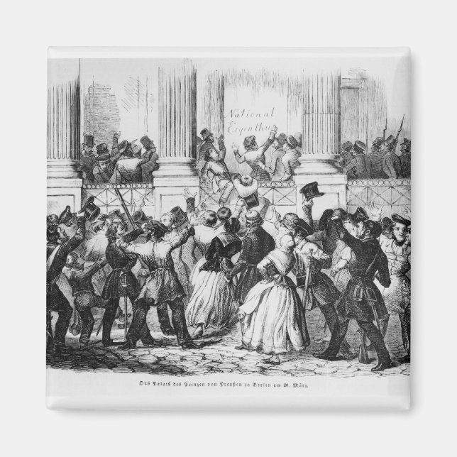 Schloss der Preußen in Berlin Magnet (Vorne)