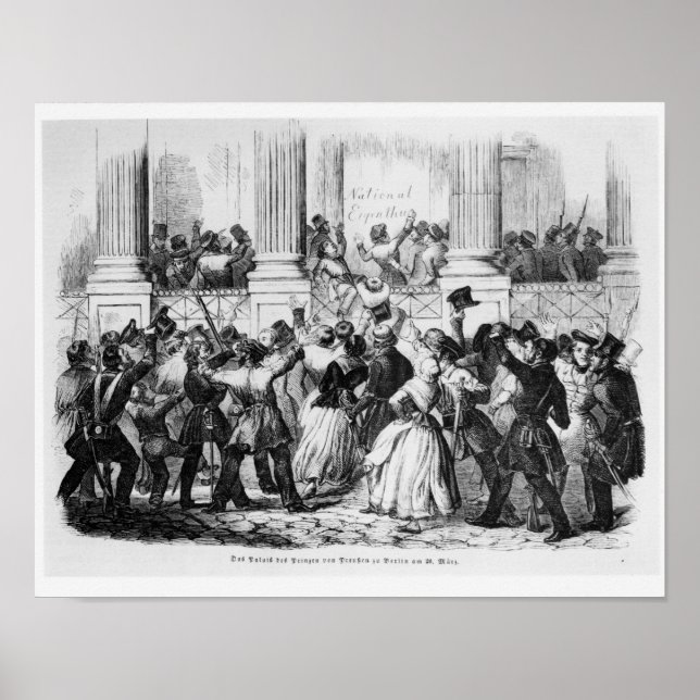 Schloss der Preußen in Berlin Poster (Vorne)