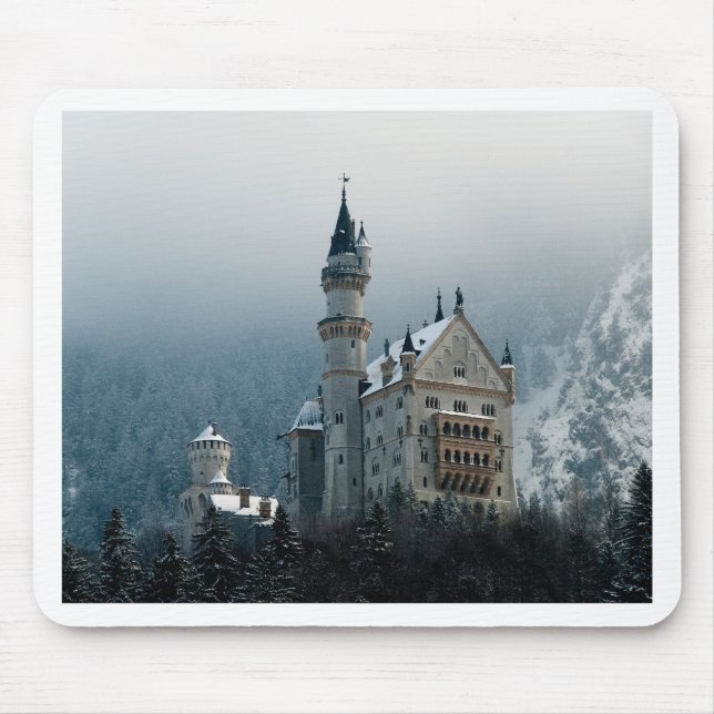 Schloss Deutschlands Neuschwanstein Mousepad (Vorne)
