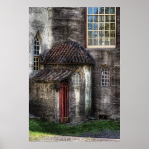 Schloss - die versteckte Tür in der Rückseite Poster