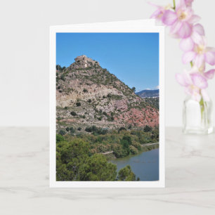 Schloss Domeño, Valencia, Spanien Karte