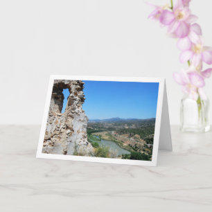 Schloss Domeño, Valencia, Spanien Karte