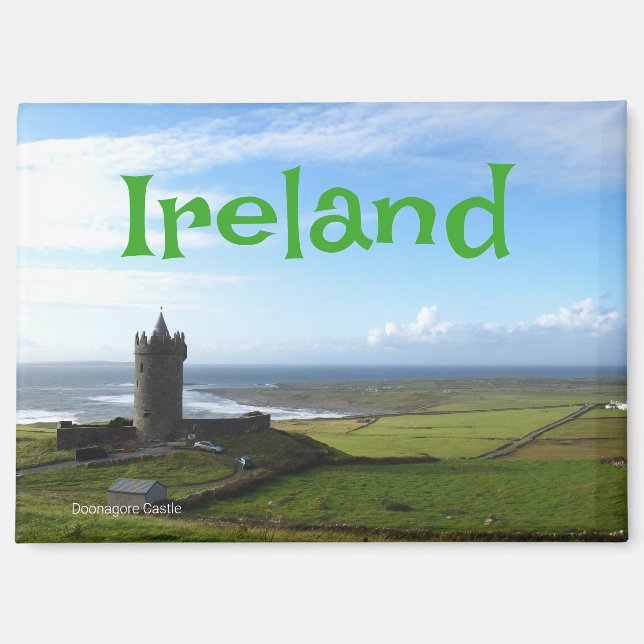 Schloss Doonagore Irland Magnet   (Vorderseite)