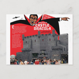 Schloss Dracula in Wildwood, New Jersey Postkarte