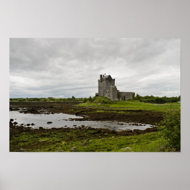 Schloss Dunguaire, Irland Poster (Vorne)