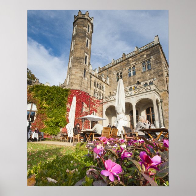 Schloss Eckberg, Deutschland Poster (Vorne)