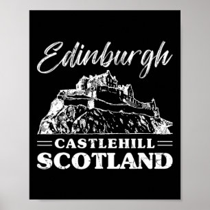 Schloss Edinburgh Schottland Schottisch Europa Url Poster