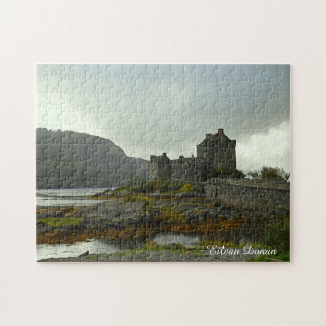 Schloss Eilean Donan in Schottland Puzzle (Horizontal)