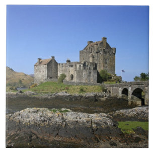 Schloss Eilean Donan, Schottland. Das berühmte Eil Fliese