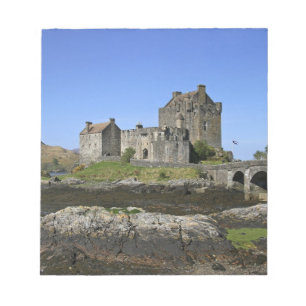 Schloss Eilean Donan, Schottland. Das berühmte Eil Notizblock