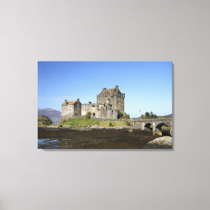 Schloss Eilean Donan, Schottland. Die berühmte Ei Leinwanddruck