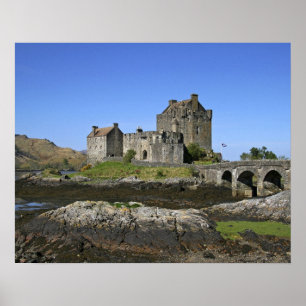 Schloss Eilean Donan, Schottland. Die berühmte Ei Poster