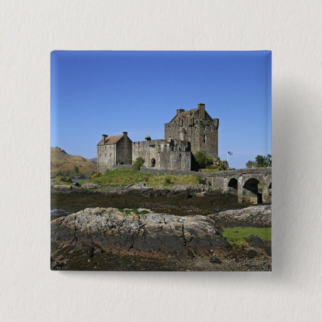 Schloss Eilean Donan, Schottland. Die berühmte Eil Button (Vorderseite)