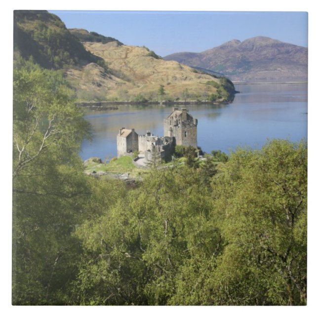 Schloss Eilean Donan, Schottland. Die berühmte Eil Fliese (Vorderseite)