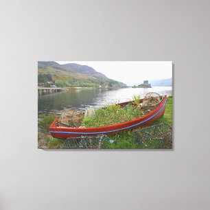 Schloss Eilean Donan, Schottland. Die berühmte Eil Leinwanddruck