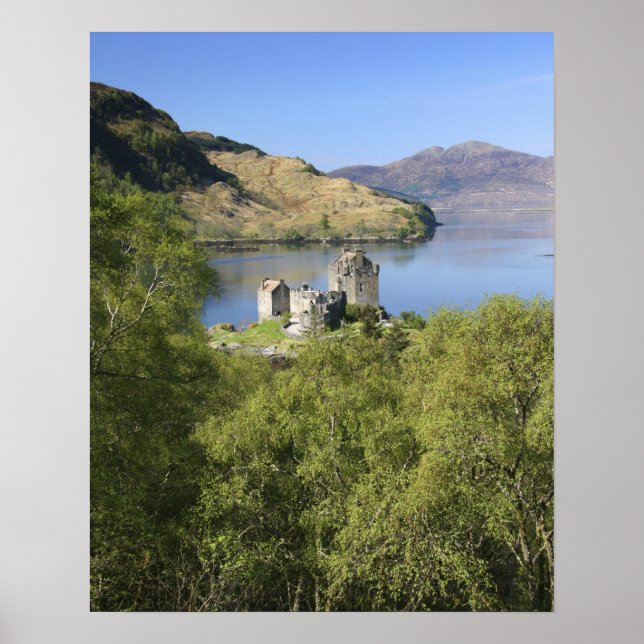 Schloss Eilean Donan, Schottland. Die berühmte Eil Poster (Vorne)