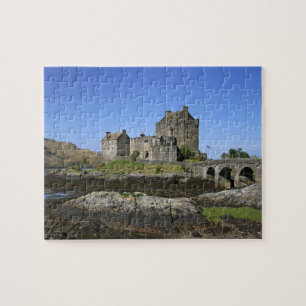 Schloss Eilean Donan, Schottland. Die berühmte Eil Puzzle