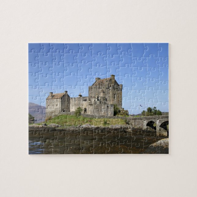 Schloss Eilean Donan, Schottland. Die berühmte Eil Puzzle (Horizontal)