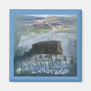 Schloss-Felsen-Colorado-Magnet Magnet