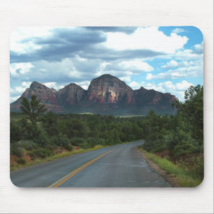 Schloss Felsen-Sedona Mausunterlage Mousepad