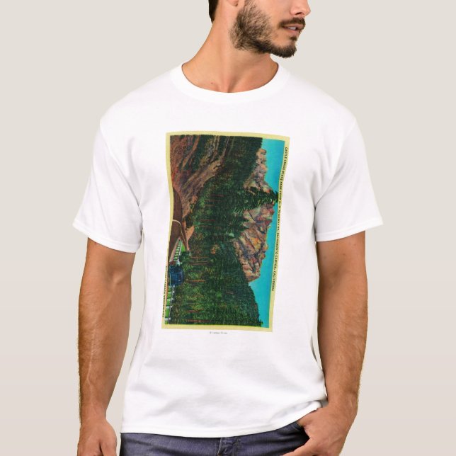 Schloss-Felsspitzen-Staats-Park von US 99 T-Shirt (Vorderseite)