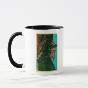 Schloss-Felsspitzen-Staats-Park von US 99 Tasse