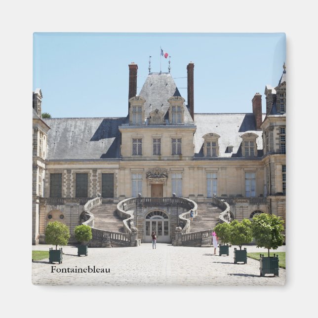 Schloss Fontainebleau Magnet (Vorne)