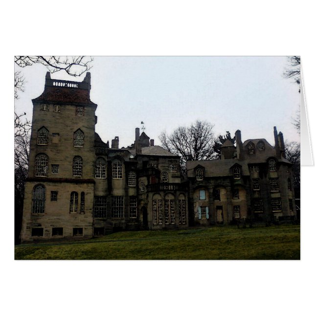 Schloss Fonthill - Karte (Vorderseite (Horizontal))