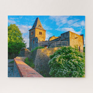 Schloss Frankenstein Deutschland. Puzzle