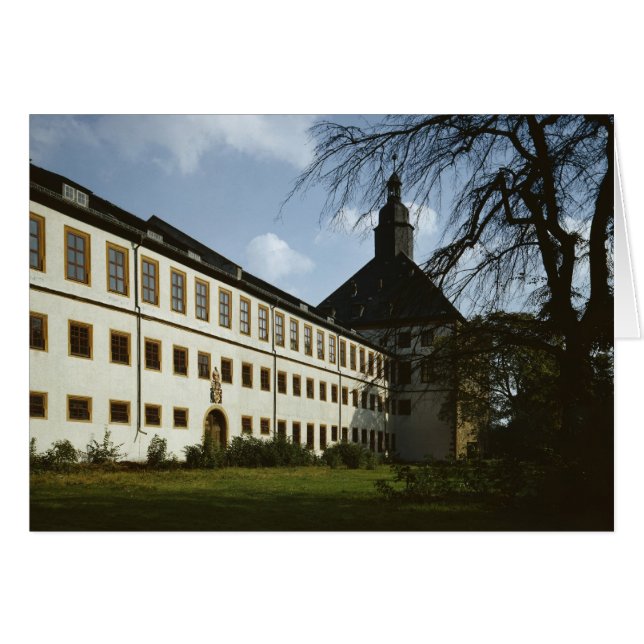 Schloss Friedenstein, Gotha, Baujahr 1643-54 (Vorderseite (Horizontal))