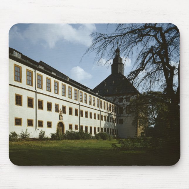 Schloss Friedenstein, Gotha, im Jahre 1643-54 Mousepad (Vorne)