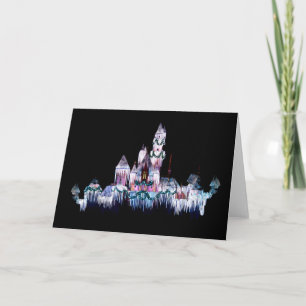Schloss Frozen Feiertagskarte