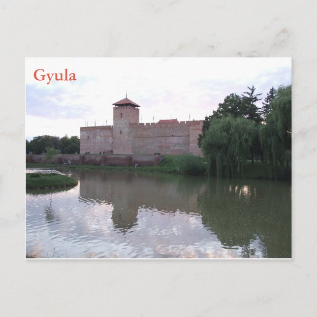 Schloss Gyula - Ungarn Postkarte (Vorderseite)