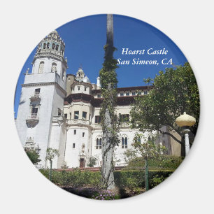 Schloss Hearst in San Simeon, CA Magnet