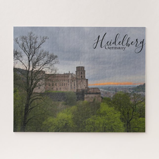 Schloss Heidelberg Deutschland Jigsaw Puzzle (Horizontal)