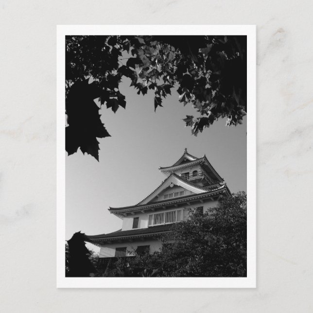 Schloss Hikone: Japan Postkarte (Vorderseite)