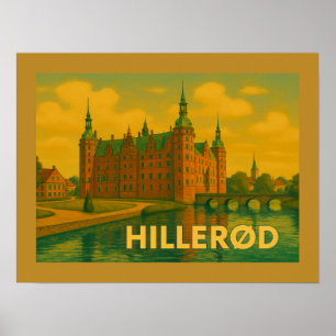 Schloss Hillerød Dänemark Poster