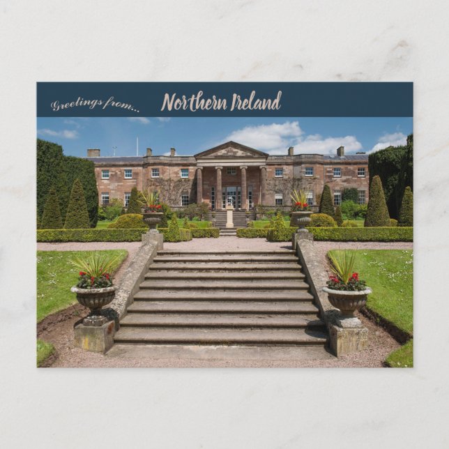 Schloss Hillsborough in Nordirland Postkarte (Vorderseite)