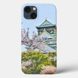 Schloss Himeji mit Kirschblüten Case-Mate iPhone Hülle