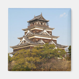 Schloss Hiroshima 広 島 城, Hiroshima, Japan Magnet